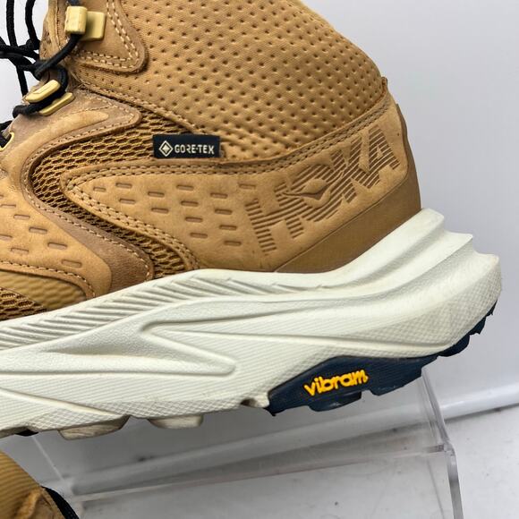 Hoka One One Shoes Mens 12 Anacapa 2 Mid GTX Gore-Tex Hiking Brown main image 9